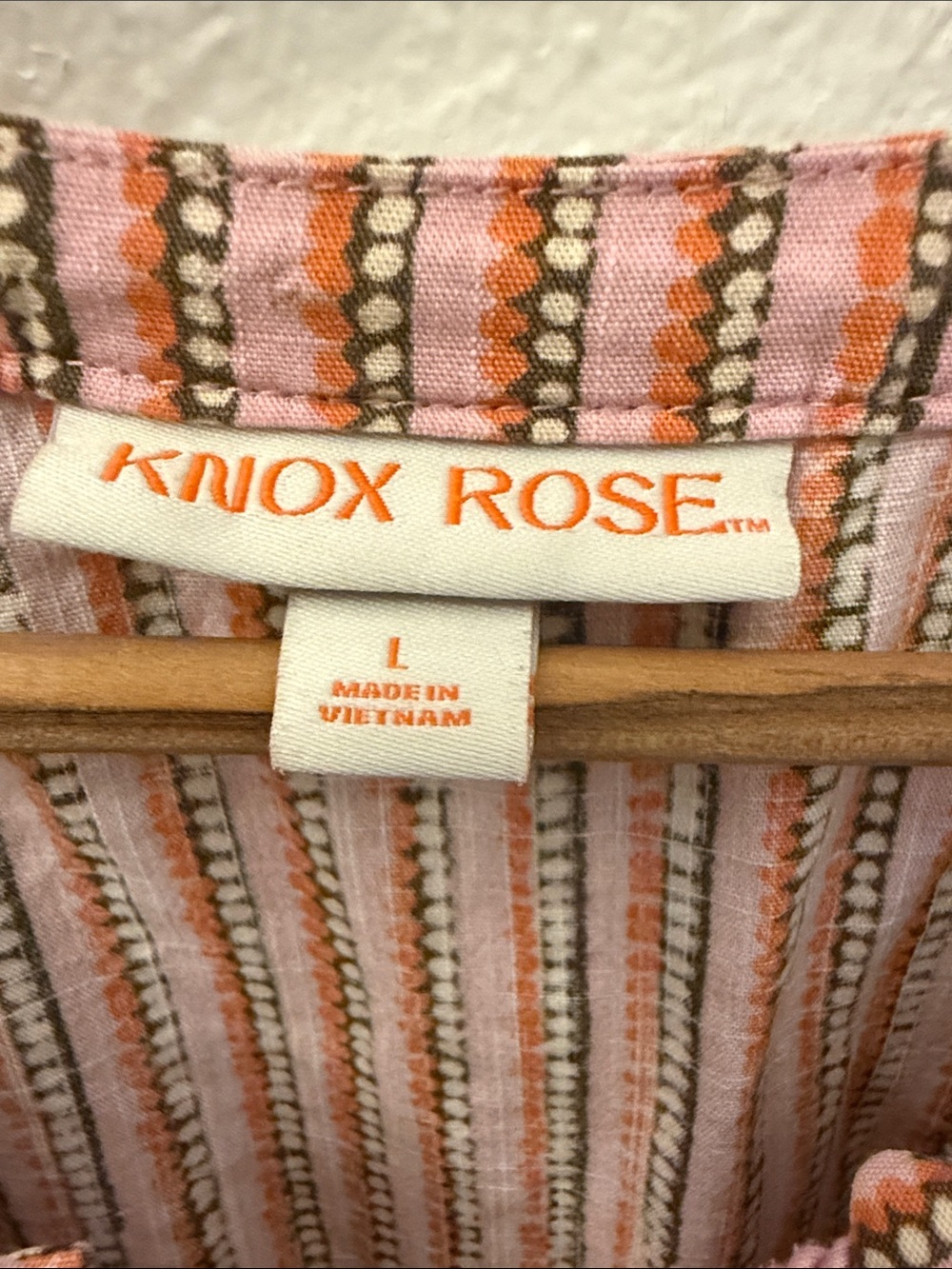 Knox Rose Lavender and Orange Floral Dress - Picture 5 of 6